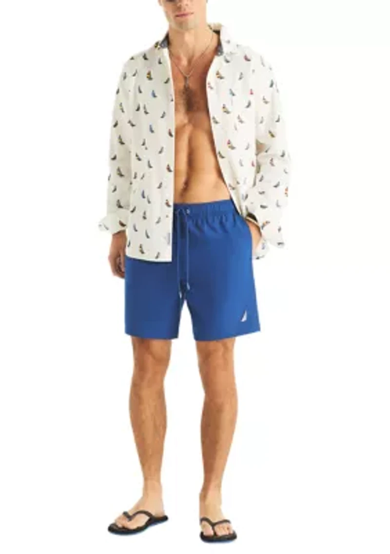 Men's Anchor 6" Swim Trunks