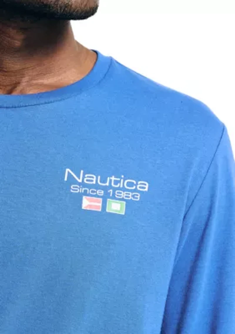 Sustainably Crafted Long Sleeve Graphic T-Shirt