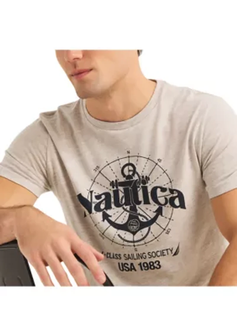 Sustainably Crafted Sailing Society Graphic T-Shirt