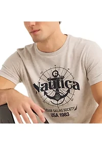 Sustainably Crafted Sailing Society Graphic T-Shirt