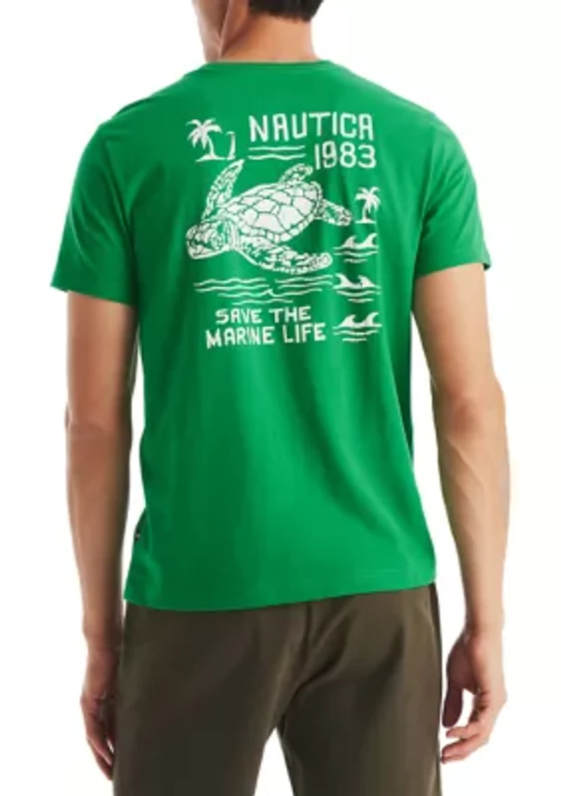 Marine Life Graphic T-Shirt