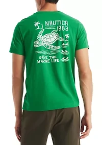 Marine Life Graphic T-Shirt