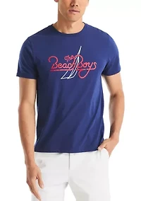 Beach Boys x Nautica Logo Graphic T-Shirt