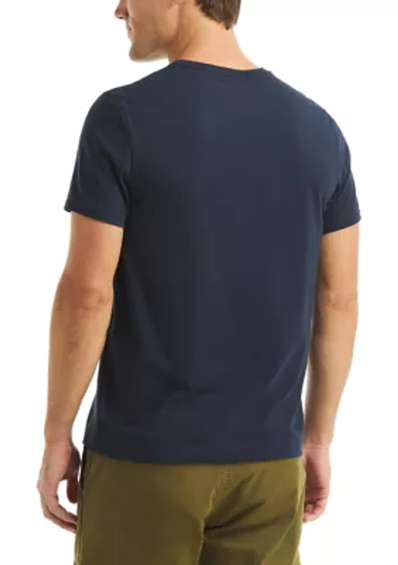 Short Sleeve Sailing Graphic T-Shirt