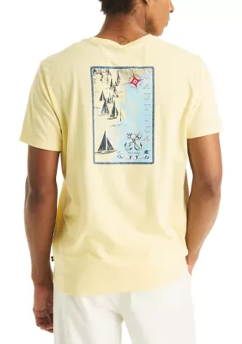 Sustainable Sea & Sun Graphic T-Shirt