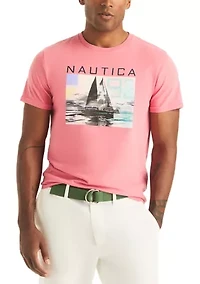 Sustainable Neon Sailing T-Shirt