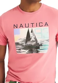 Sustainable Neon Sailing T-Shirt