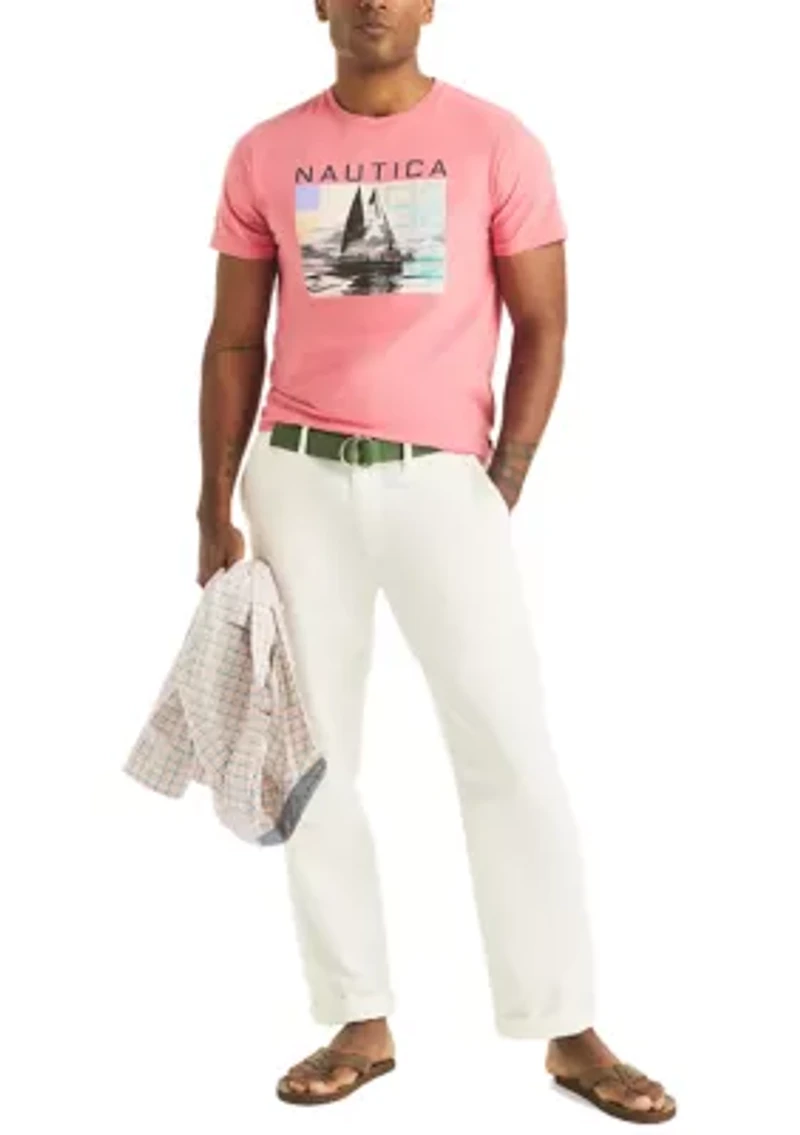 Sustainable Neon Sailing T-Shirt