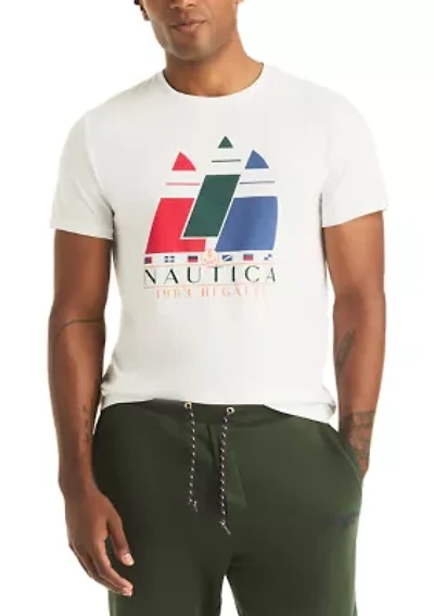 Sustainable Vintage Sailing Graphic T-Shirt