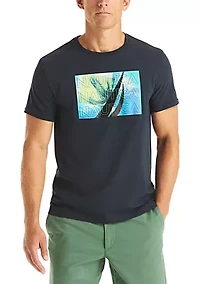 Men's Graphic Print Palm T-Shirt