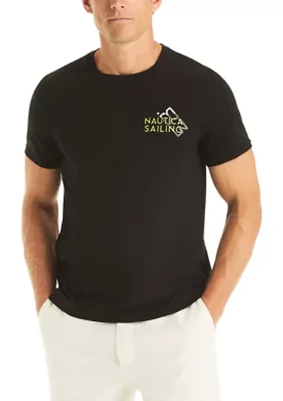 Men's Sailing Team Graphic Print T-Shirt