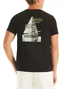 Men's Sailing Team Graphic Print T-Shirt