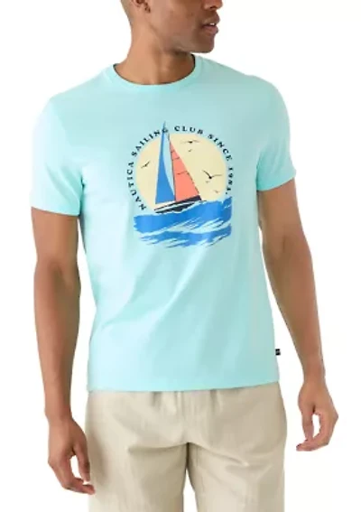 Women's Graphic Sail Club T-Shirt