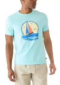 Women's Graphic Sail Club T-Shirt