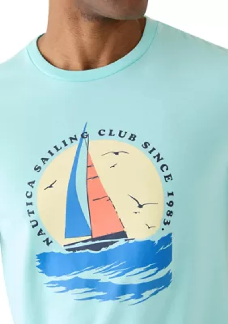 Women's Graphic Sail Club T-Shirt