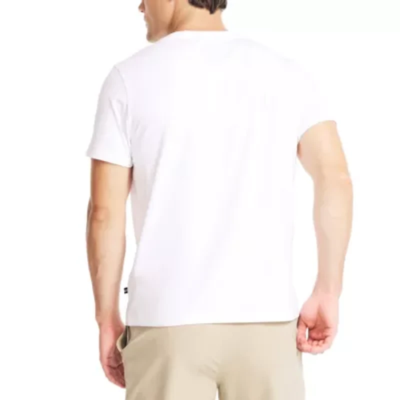 Nautica SS Anchor V Neck Tee