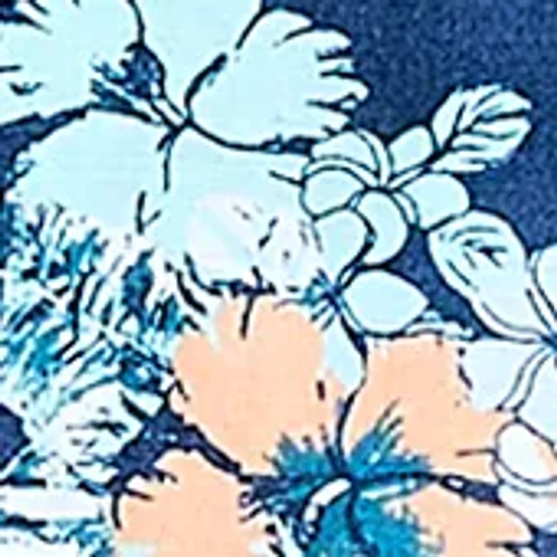 Sustainably Crafted Printed Linen Short-Sleeve Shirt