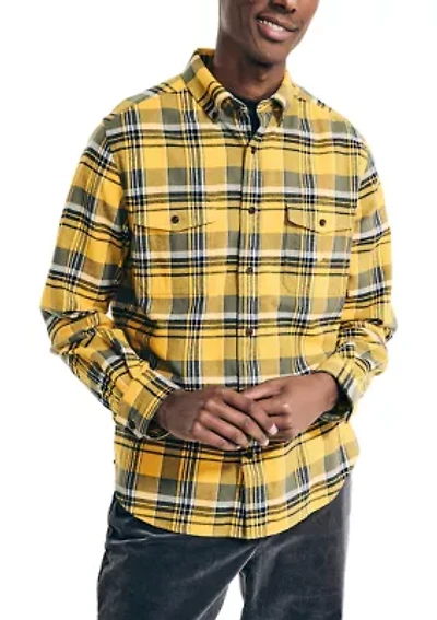 Sustainably Crafted Plaid Flannel Shirt
