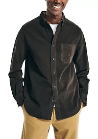 Corduroy Flannel Shirt