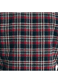 Sustainably Crafted Quilted Flannel Shirt Jacket