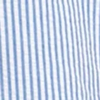 Mixed Striped Seersucker Short-Sleeve Shirt