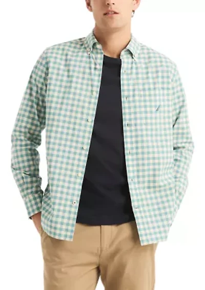 Sustainably Crafted Plaid Printed Shirt