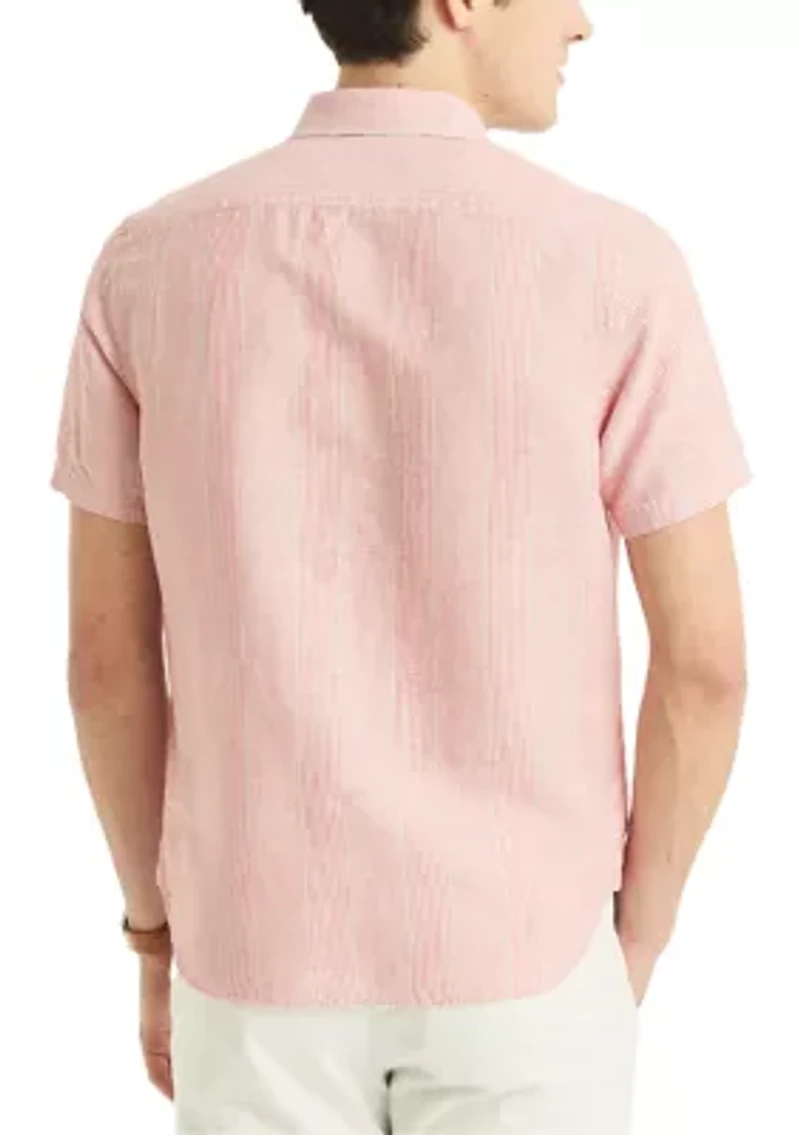 Jeans Co. Linen Short-Sleeve Shirt