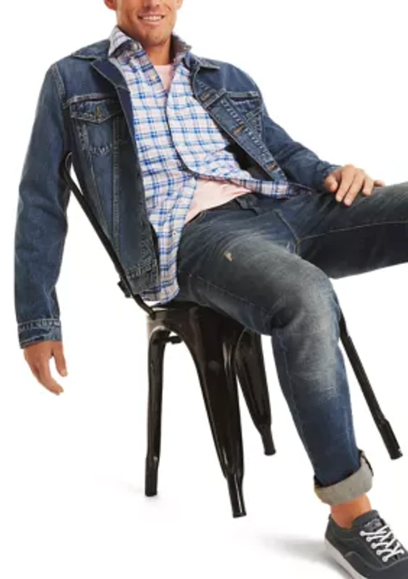 Plaid Oxford Shirt