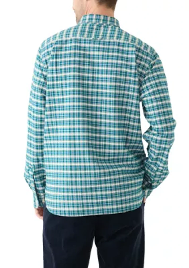 Men's Oxford Plaid Woven Shirt