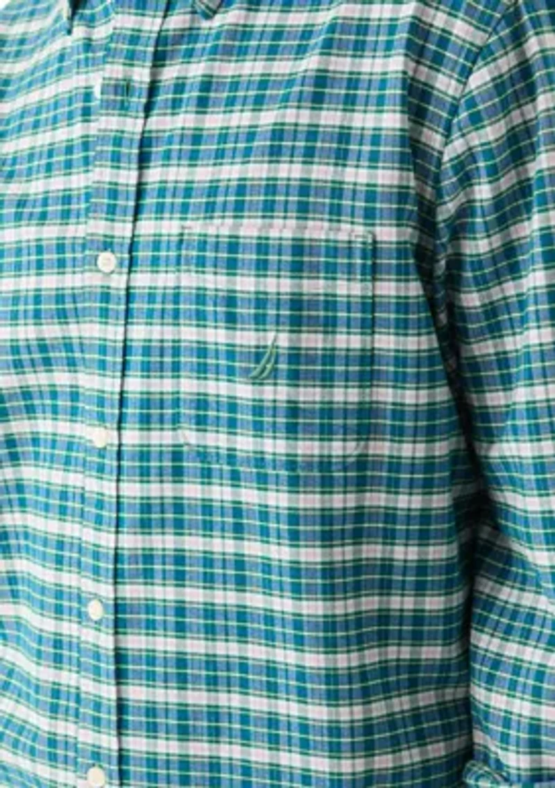 Men's Oxford Plaid Woven Shirt
