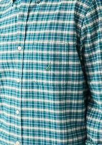 Men's Oxford Plaid Woven Shirt