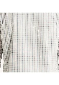 Wrinkle-Resistant Plaid Wear-to-Work Shirt