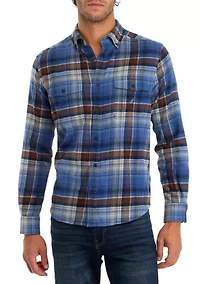 Sustainable Long Sleeve Flannel Shirt
