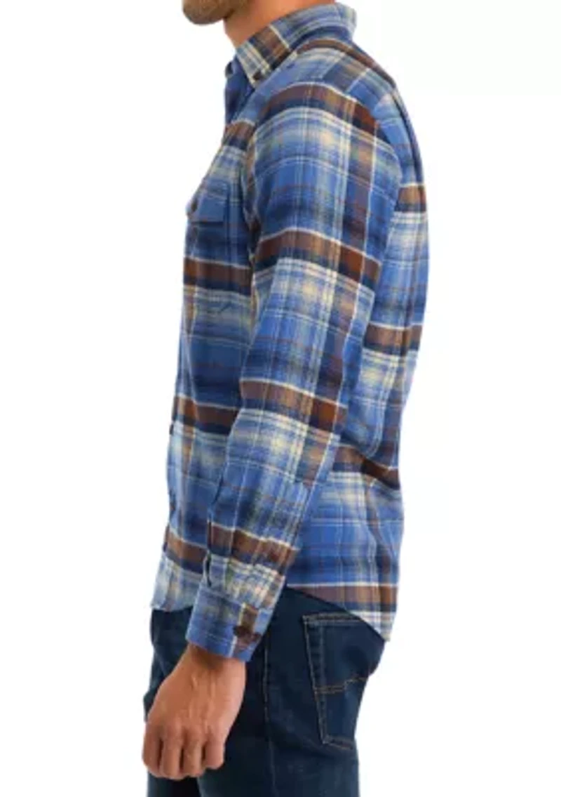Sustainable Long Sleeve Flannel Shirt