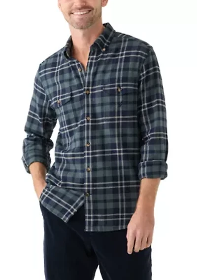 Sustainable Long Sleeve Flannel Shirt