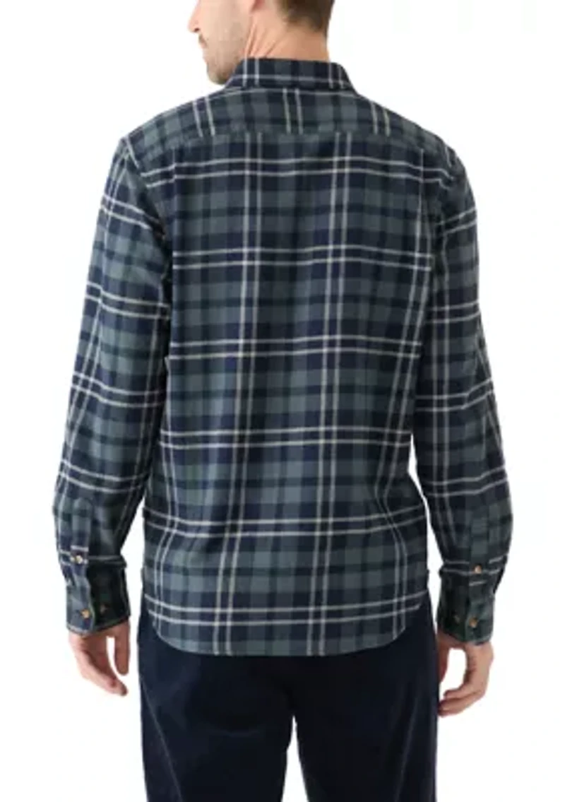 Sustainable Long Sleeve Flannel Shirt