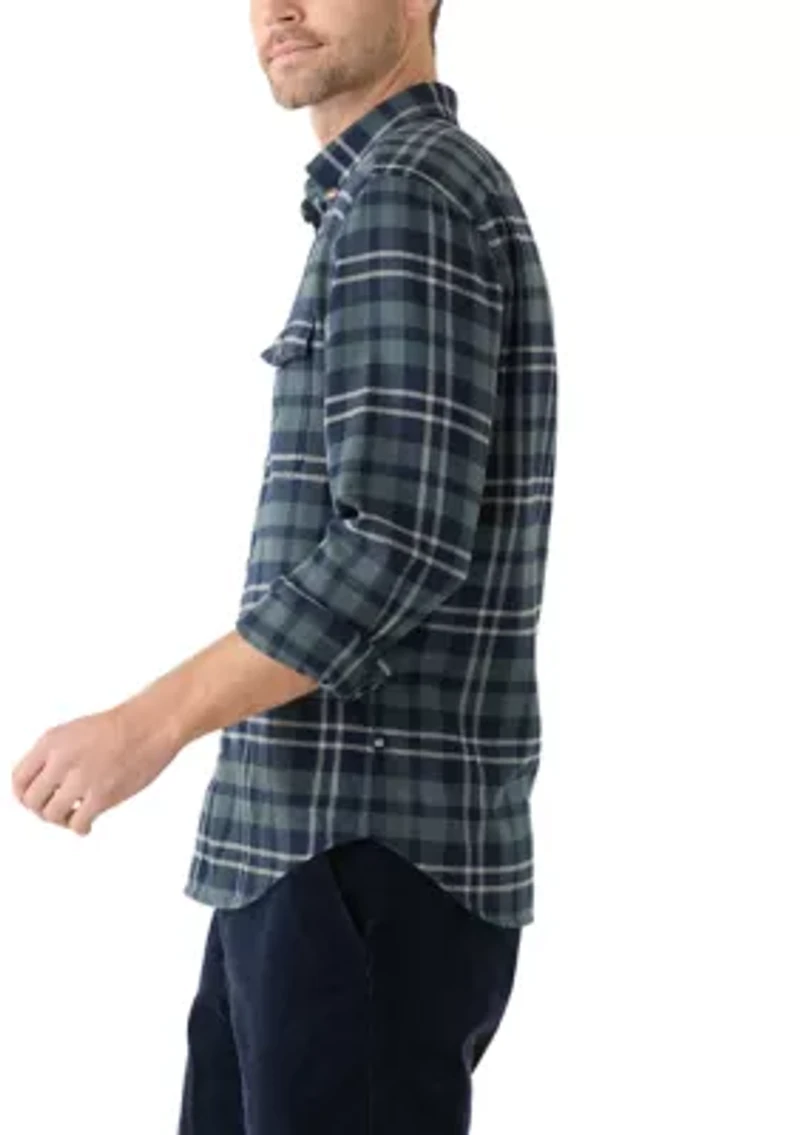 Sustainable Long Sleeve Flannel Shirt