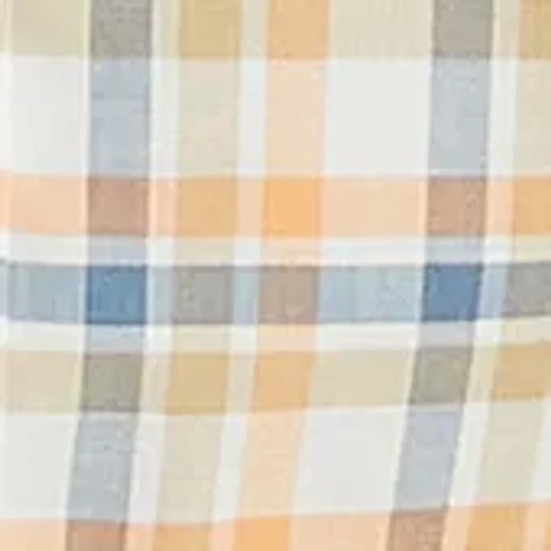 Plaid Short-Sleeve Shirt