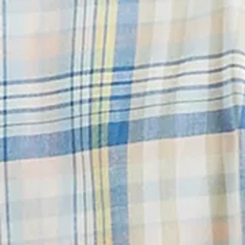 Men's Plaid Short-Sleeve Shirt