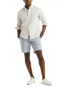 Men's Plaid Oxford Shirt