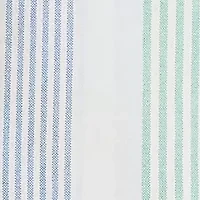 Short-Sleeve Striped Oxford Shirt