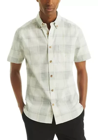 Plaid Short Sleeve Shirt