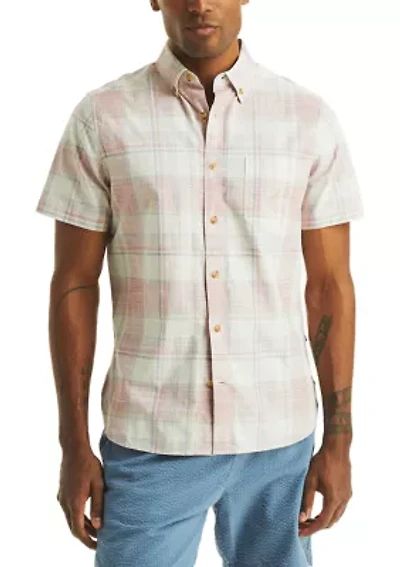 Plaid Short Sleeve Shirt
