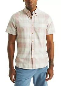 Plaid Short Sleeve Shirt
