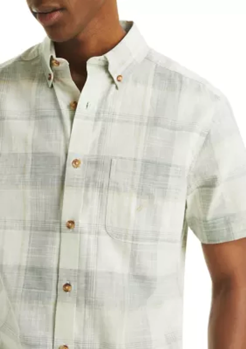 Plaid Short Sleeve Shirt