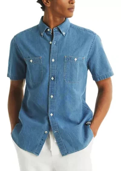 Chambray Short Sleeve Shirt