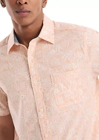 Printed Short Sleeve Shirt
