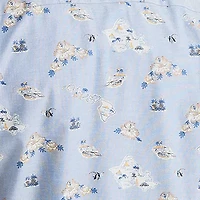 Printed Short Sleeve Camp Shirt