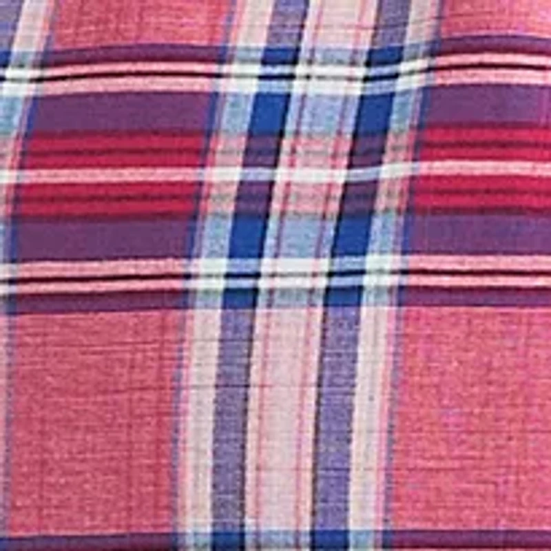 Plaid Short-Sleeve Shirt