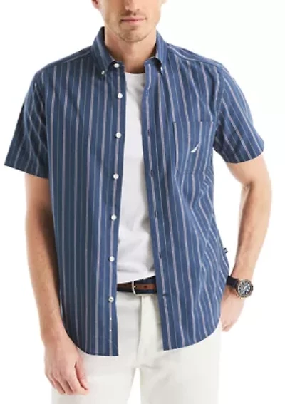 Oxford Stripe Button Down Shirt